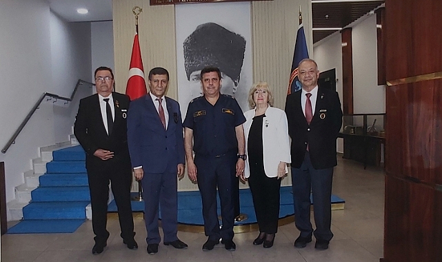 Komutan Korkut Şen'e teşekkür