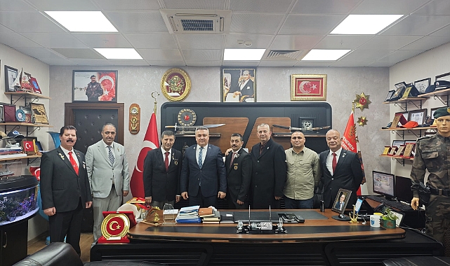 Türkiye Harp Malulü Gaziler Derneği’nden Menemen Emniyet Müdürü Gürcan Alev’e Teşekkür