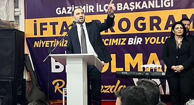 Gaziemir’de AK Parti iftarına yoğun katılım