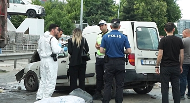 Basın Ekspres Yolu'nda feci kaza! Trafik kilitlendi bir kişi hayatını kaybetti